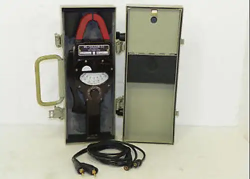 Bruno - York Me-79/Usm-33 Multimeter 50-1000Cps + Lead & Steel Case