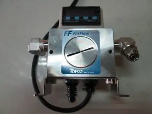 Tofco Toflo Ff-Mgbdt80-1-H2 Fin Flow Em0100Dt Digital Meter 24Dvc 37.7Hz