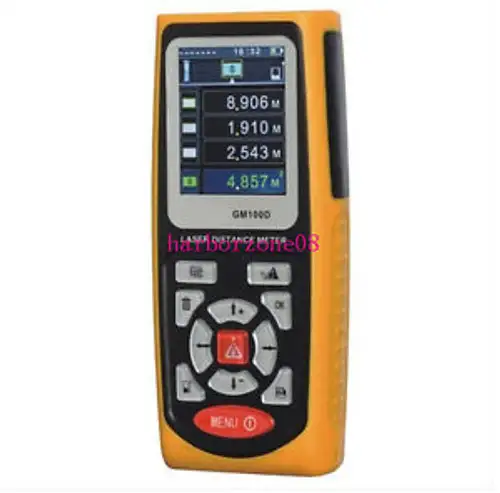 Photoelectric Handheld Laser Distance Meter 0.1M-100M 4In-328Ft Range Finder