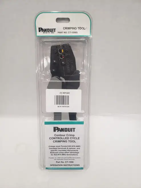 Panduit CT-1550 Kontur-Crimpwerkzeug mit gesteuertem Zyklus 22-10