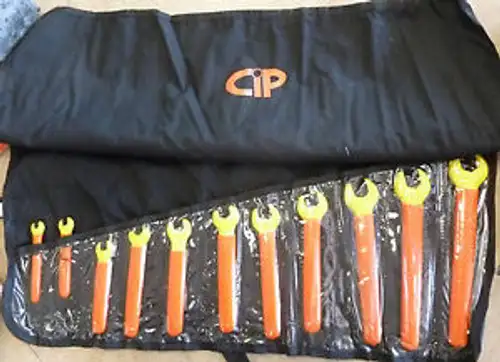 Certified Insulated Products Cip 10332 1000V 11-Pc End Wrench Set 1/4-7/8