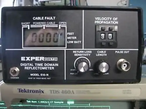 Time Domain Reflectometer Tdr. Riser Bond E10-N