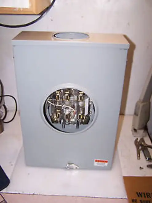 Midwest 200 Amp 600 Volt Metering Socket Nema 3R Outdoor Ut-H7213T-Hlmep