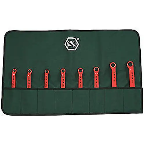 Wiha 21096 8 Piece Insulated End Sae Wrench Set