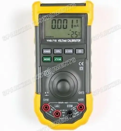 New Yh-718 Loop Volt And Ma Signal Source Process Calibrator Meter Tester
