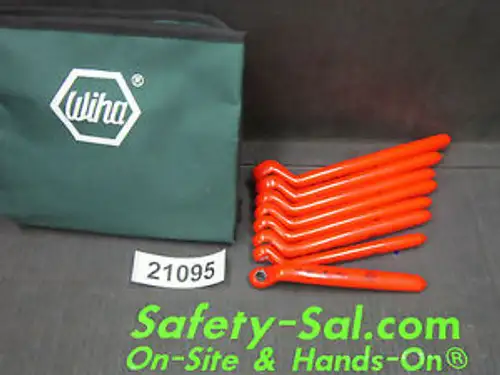Wiha #21095 Insulated Metric Offset Wrench Kit 1-Kv