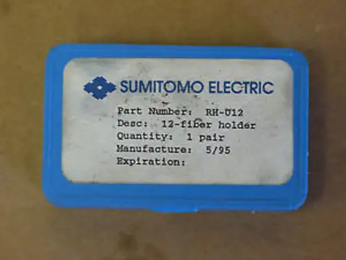 Sumitomo Rh-U12 Fiber Holder