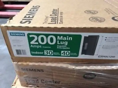 200A 1Phase 120/240V Mlo 30-40 Circ Loadcntr