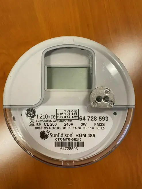 Ge I-210+Ce Digital Watthour Electric Smart Meter Cl 200 240V 3W Fm2S