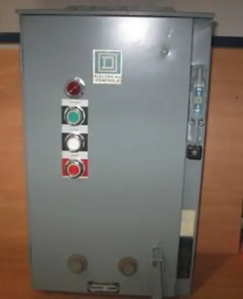 Square D Combo Starter With Disconnect Type Dba-1 Nema Size 1 Refurbished