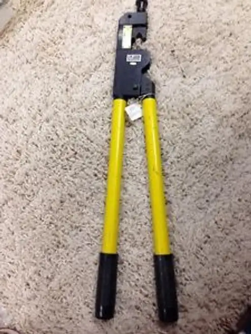 Morris 50008 Mechanical Lug Crimpers Forged Housing 25 Length 8-500 Awg
