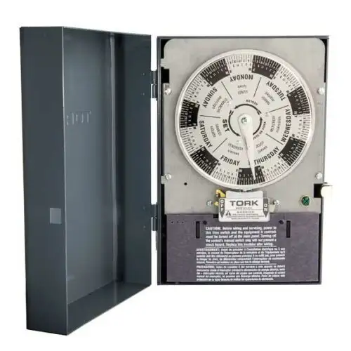 Tork W300L 7 Day Reserve Power Time Switch 40A 120V 3PST Enclosure