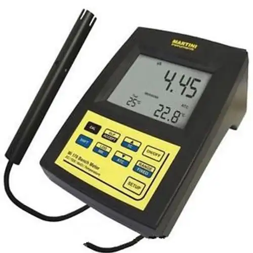 Milwaukee Mi 170-Us Autoranging Ec/Tds/Nacl/Temperature Laboratory Bench Meter
