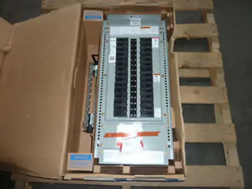 New Eaton Prl2-A 2A Pow-R-Line Main Circuit Breaker Board With 30 Breakers 600A