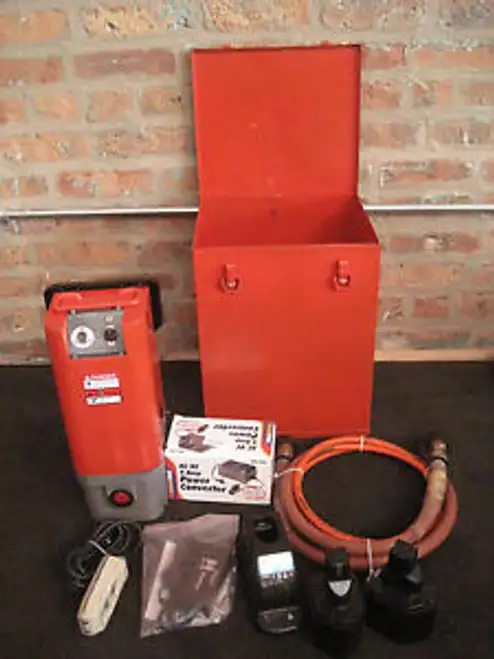 Huskie Model REC-P1 10 000 PSI Hydraulic Pump 28.8V Li Ion Burndy Greenlee co