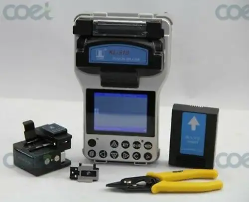 Real Core Alignment Smallest Splicer Fiber Optic Fusion Machine Jilong Kl-510