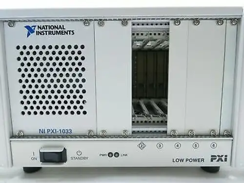 National Instruments Ni Pxi-1033 Chassis 5 Slot Chassis 194918B-01L Rev 1.2