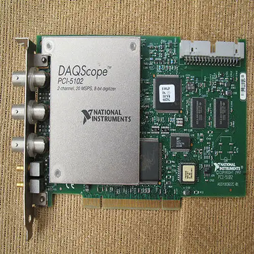 Ni Pci-5102 National Instruments High Speed Analog Input Card Good