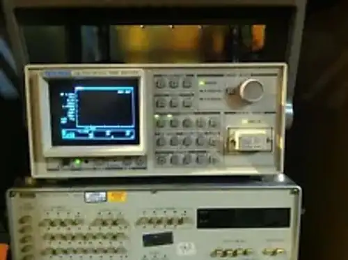 Ando Aq-7130 Optical Fiber Analyzer W/ Aq-7133 Single-Mode Fiber Unit