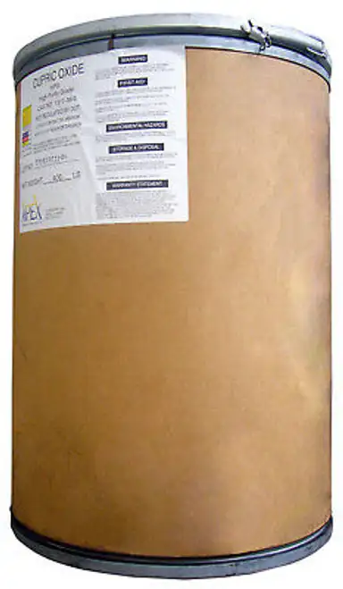 Copper Oxide [Cuo] [Cas_1317-38-0] Tech Grade 98+% Fine Powder (400 Lb Drum)