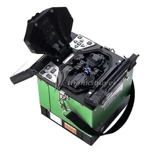 Skycom Hi-Precision Optical Fiber Digital Fusion Splicer T-208H With 5Inch Lcd