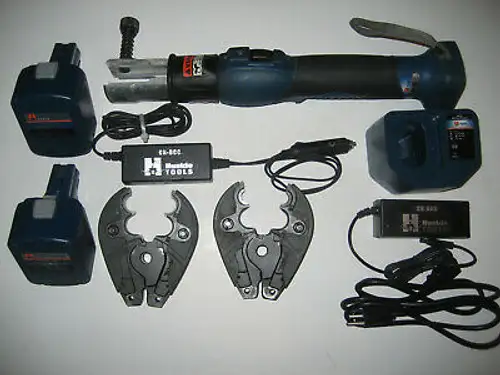 Huskie Sl-Bnd Crimper Ch94 2 Adapters 2 Bp84 Batteries Choice Of D3-O / D3-Bg