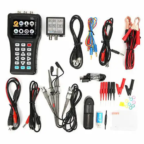 Jds2022Q 2In 1 50Mhz 2Ch Digital Oscilloscope 200Msa/S Car Signal Simulator