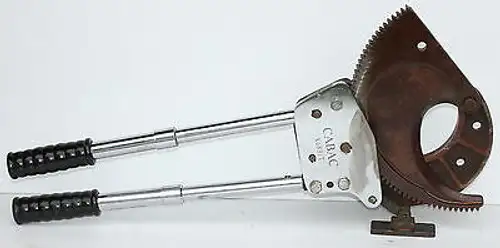Cabac K689/T Ratcheting Armoured Cable Cutter 3X300Mm2 & 130Mm2 Armoured Al