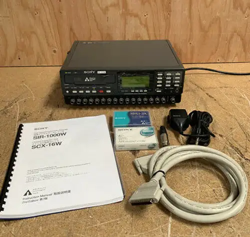 Sony Sir-1000W-Stb-10 16Ch Digital Data Recorder