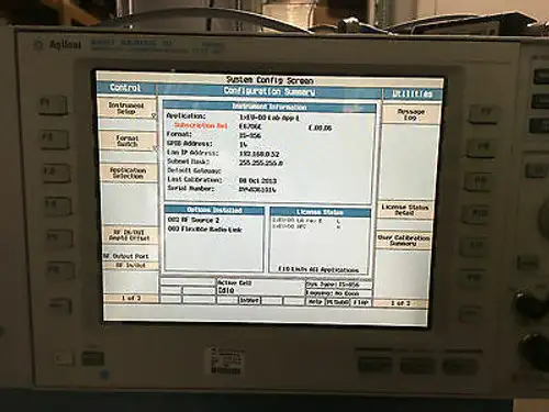 Agilent 8960 Srs 10 E5515C / E6706E 1Xev-Do Loaded W Options