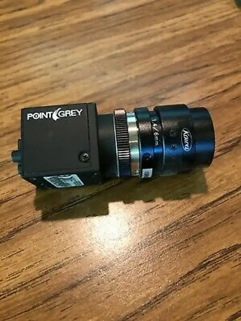 Point Grey Bfly-Pge-13E4C-Cs Industrial Ccd Camera And Kowa Lm6Ncl Lens