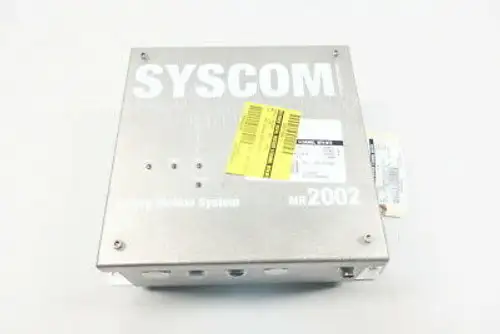 Syscom Mr2002Sm24K-2008I-H4-Cl-Xx-S Motion Recorder 10-36V-Dc