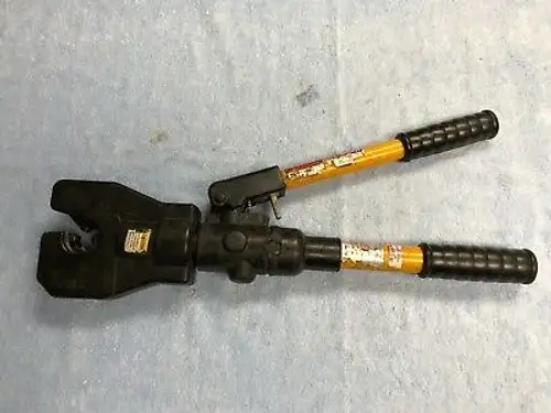 Huskie 6.2 Ton Hydraulic Dieless Crimper Ep-630 360¬∞ Swivel Crimping Tool