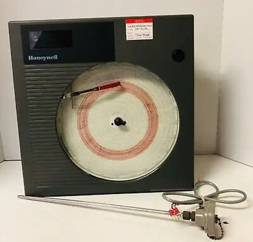 Honeywell Dr4200 Chart Recorder Dr4200Ev1-00-Gg00000 120Vac 50/60Hz 20Va