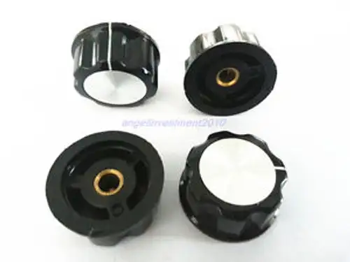 100pcs Plastic Control Round screw Type Knob MF-A04