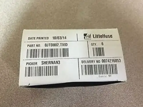 0JTD002.TXID (JTD002) Littelfuse Fuses ( of 5 fuses)