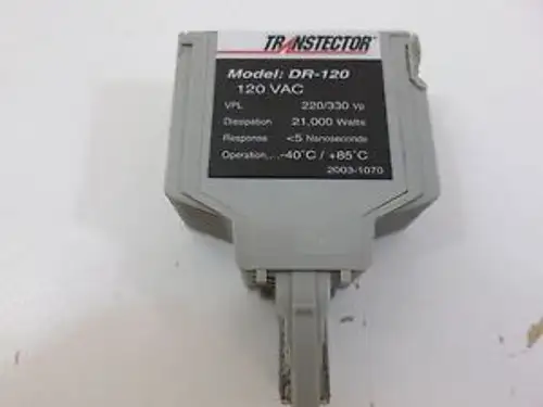 Transtector Surge Protector Model DR-120 120 VAC 220/330 Vp