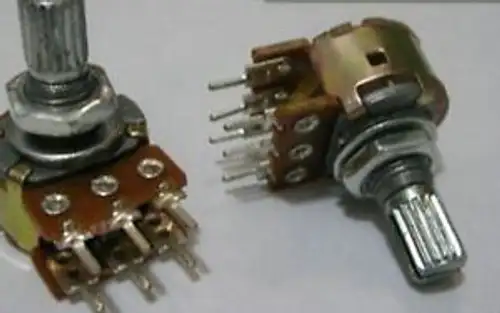 200x B-25K Potentiometer Rotary 6mm Split 20mm ShaftB25