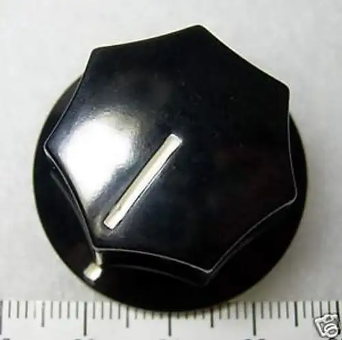 500 Bakelite Round Screw type Knob PN-9C PN-21M Size33.5x27.2x17.5mm H6.4mm