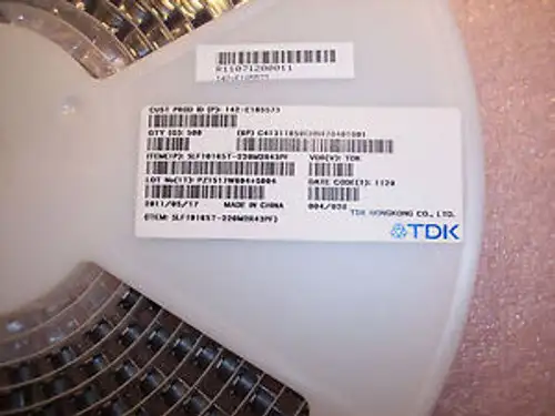 Qté (500) Inductance en ferrite bobinée CMS 22 µH 2,4 A SLF10165T-220M2R43PF TDK ROHS