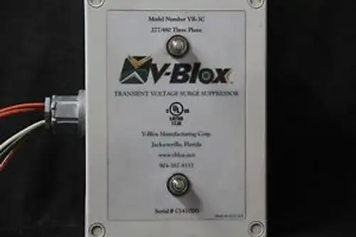 V-Blox VB-3C 277/480V Transient Voltage Surge Suppressor