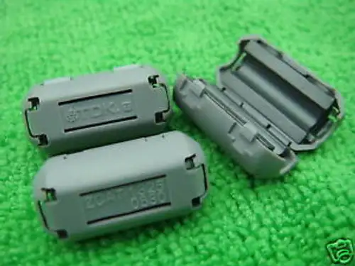 300TDK 5mm Clip On EMI RFI Filter Snap Around Ferrite
