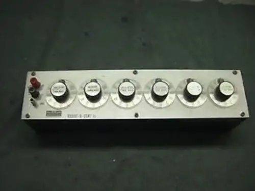 General resistance Resist-O-Stat-II RDS64-A Decade Resistor