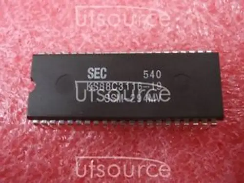 10PCS KS88C3116-19 Encapsulation:DIP8-Bit CMOS Microcontroller