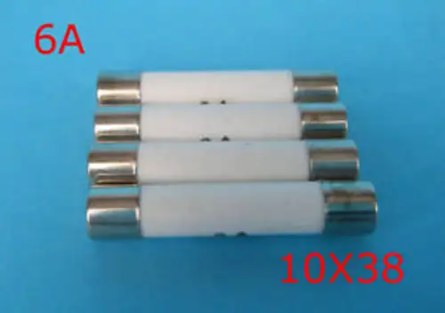 1000380V 6A 6 Amp Heavy Duty Ceramic Fuses Fuse 10X38Teng