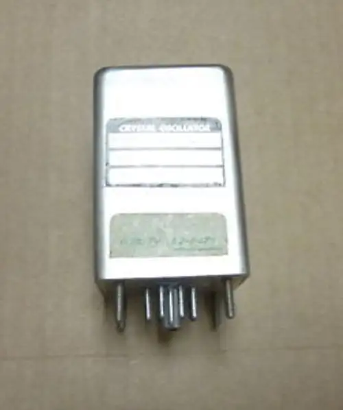 Vintage Crystal Osciallator Model Co-216V-1 10Mhz
