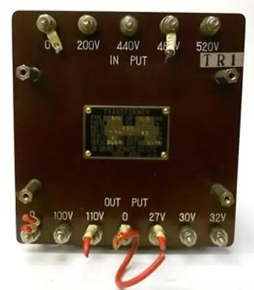 Daiwa Dengyo Co. Ltd Transformer Type Tf-500 .5Kva 1Ph 50/60Hz 520V