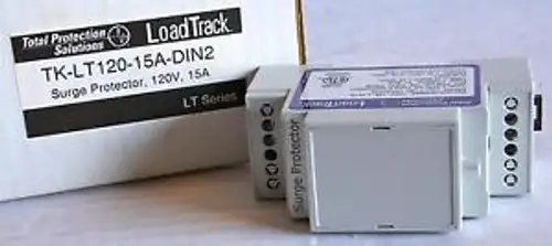 Total Protection Solutions Tk-Lt120-15A-Din2 Load Track Loadtrack Surge Protecto