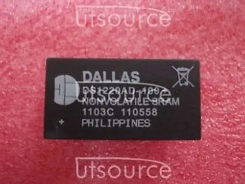 50Pcs Ds1220Ad-100 Encapsulation:Dip16K Nonvolatile Sram