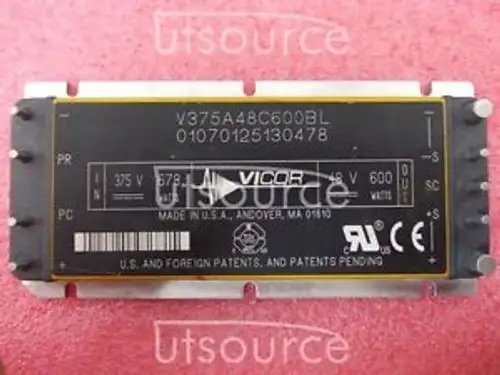 V375A48C600Bl Encapsulation:Moduledc To Dc Converter